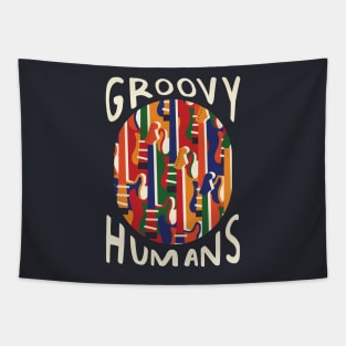 Groovy Humans (Summer Vers.) Tapestry