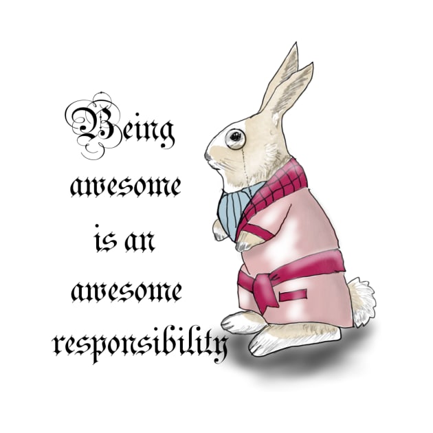 awesome bunny by melba_toast