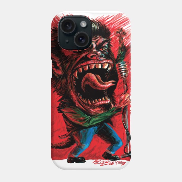 Rock Monster Phone Case by RickLucey