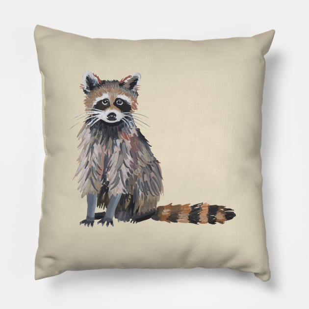 Raccoon Pillow by Das Brooklyn