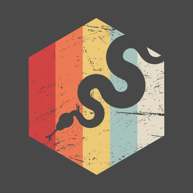 Retro Vintage Snake by MeatMan