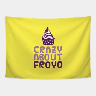 Crazy about frozen yoghurt Tapestry