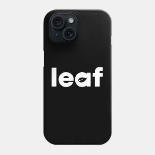 Leaf Wordmark Phone Case