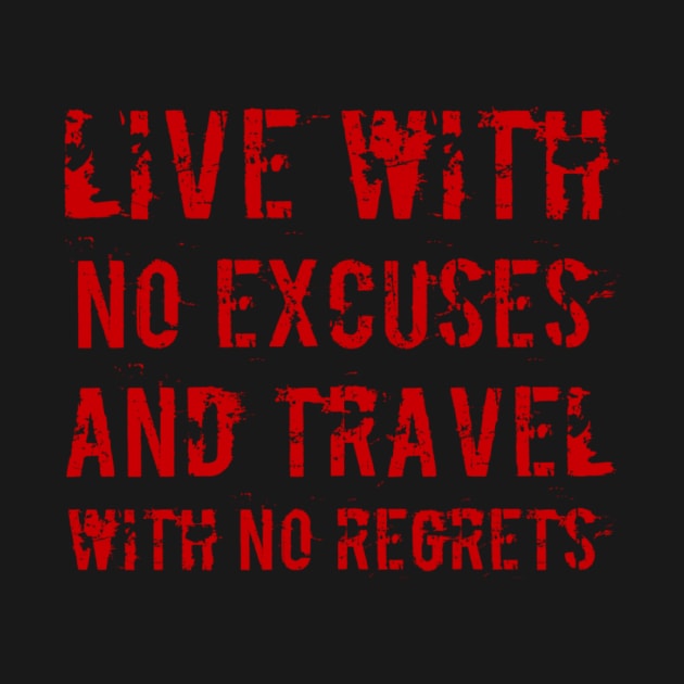 No excuses by MADMIKE CLOTHING