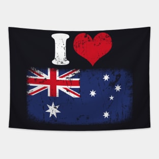 I love Australia Gifts Australian Flag Tapestry