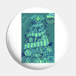 Vintage Christmas Tree No. 2 Pin