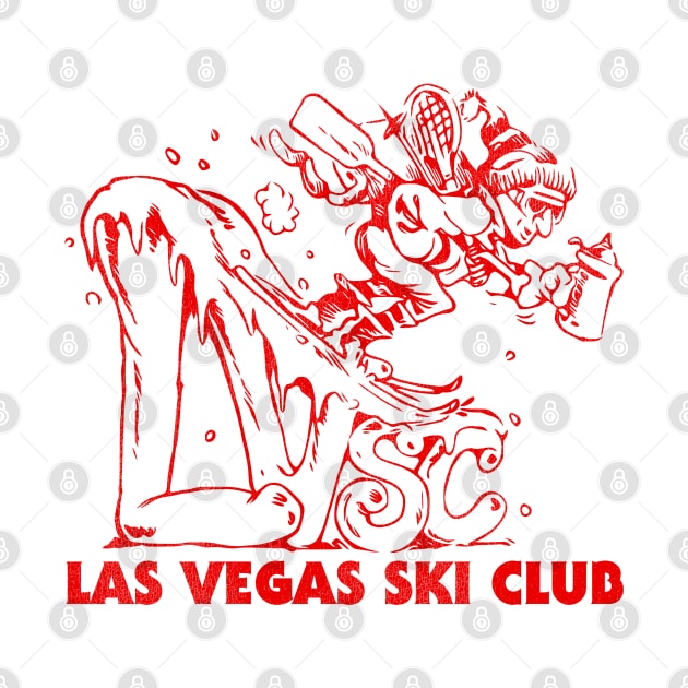 Retro Defunct 80s Las Vegas Ski Club by darklordpug