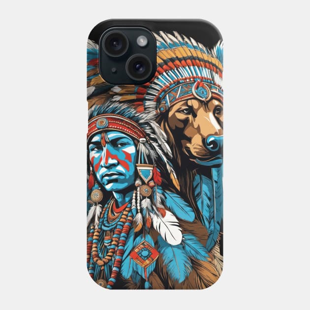 Running Bear Phone Case by TooplesArt