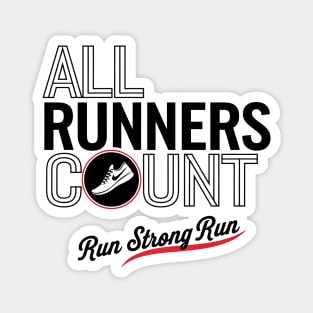 All Runners Count Magnet