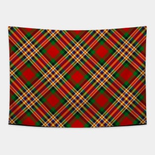 Clan MacGill Tartan Rotated Tapestry