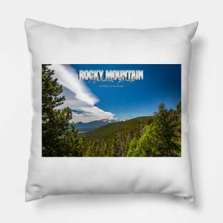 Rocky Mountain National Park Pillow