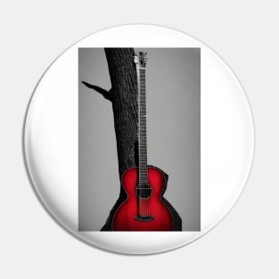 Acoustic Guitar Tree Of Life Guitar Player Nature Guitarist Pin