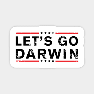 Let's Go Darwin Magnet