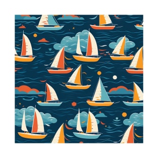 Sailing - Blue Sea T-Shirt