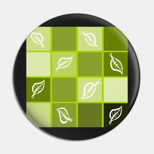 Natural green abstract Pin