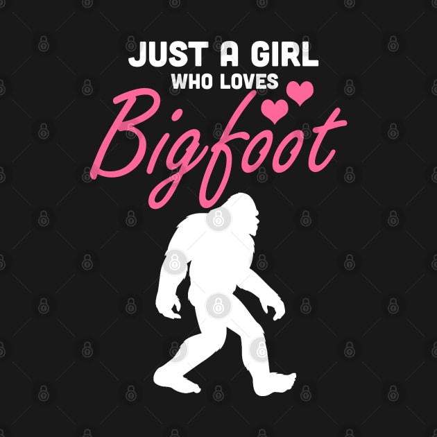 Just a girl who loves Bigfoot by JameMalbie