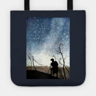 The Night Sky - Arthur Rackham Tote