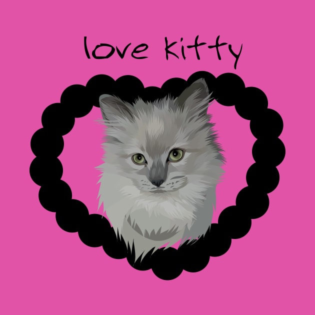 Love kitty cat by Fadmel