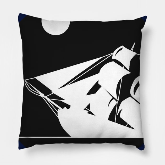 Shipwreckless Pillow by The Constant Podcast