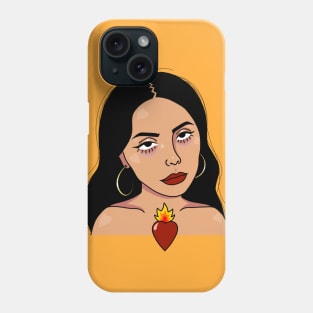 Sacred Mexican Heart Phone Case