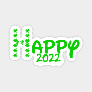 happy 2022 Magnet