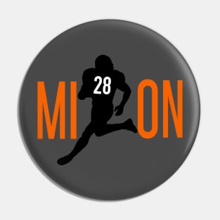 Mixon 28, Cincinnati Football Pin