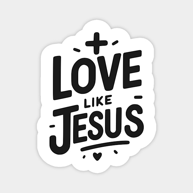 Love is Jesus Magnet by Frank Ring