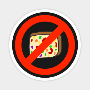 Cancel Fruitcake Funny Christmas Magnet