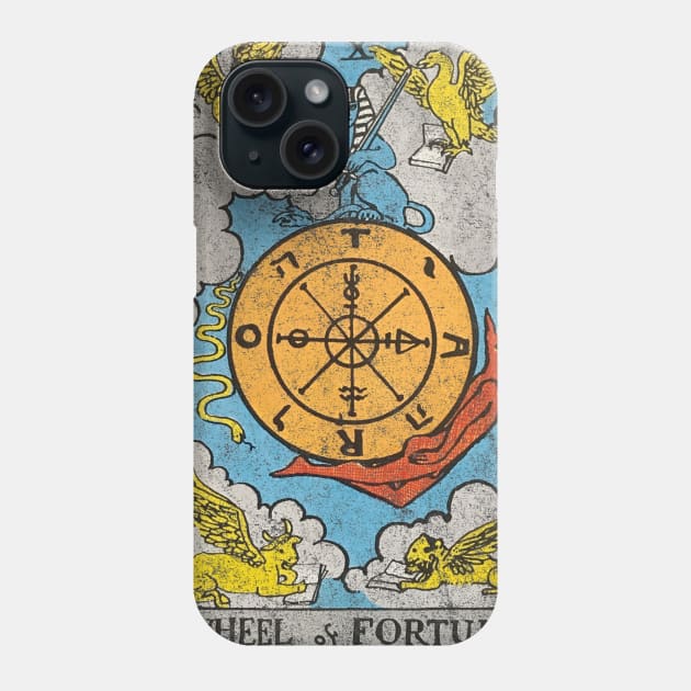 Wheel of Fortune (distressed) Phone Case by Nate's World of Tees