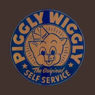 Vintage Blue Piggly Wiggly T-Shirt