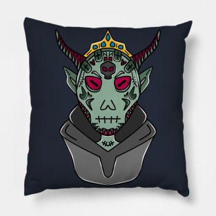 Green devil Pillow