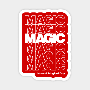 Magic (White) Magnet