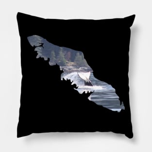 Vancouver Island Whale Pillow