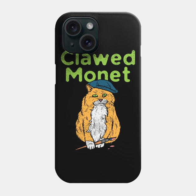 Clawed Monet Phone Case by maxdax