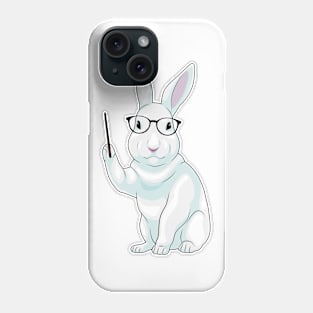 Rabbit Teacher Pointer Phone Case