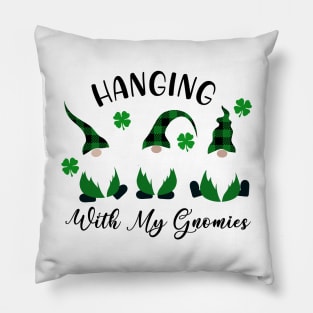 St Patrick's gnomes Pillow