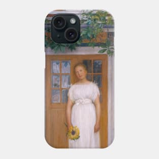 Age of Seventeen by Carl Larsson Phone Case