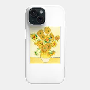 SUNFLOWERS (1889) Phone Case