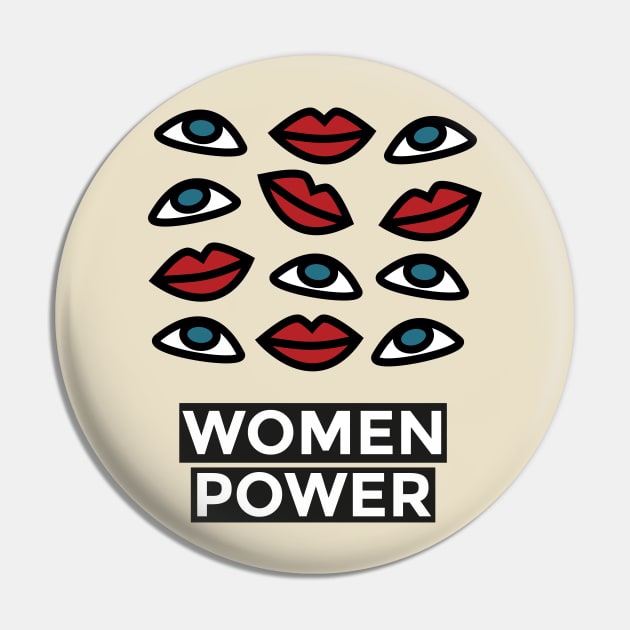 Women Power Series Pin by sarha