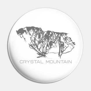 Crystal Mountain Resort 3D Pin