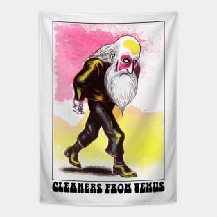 Cleaners From Venus… Original Psychedelic Style Fan Artwork Tapestry