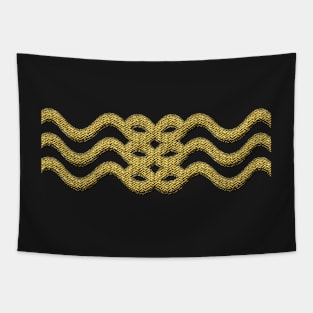 gold belt Tapestry