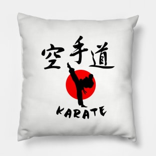 Karate t shirt Pillow