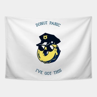 Don't Panic I've got This Police Officer Tapestry