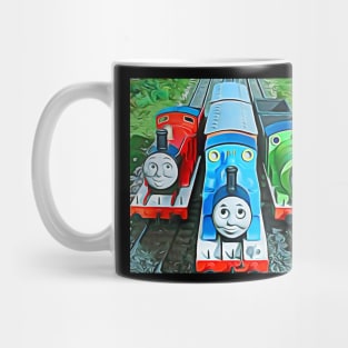 Boco happy face - Thomas Tank Engine - Mug