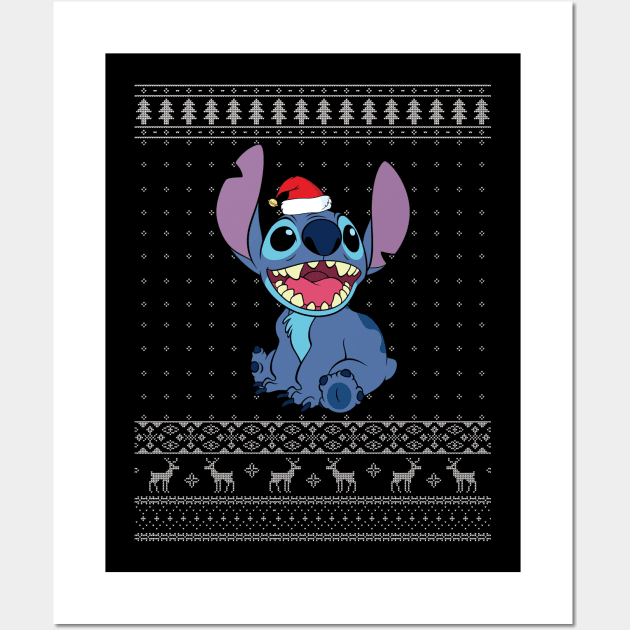 Lilo and Stitch Christmas Xmas | Poster