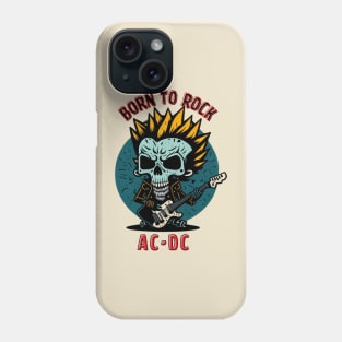 Born to rock // AC-DC Aesthetic Phone Case