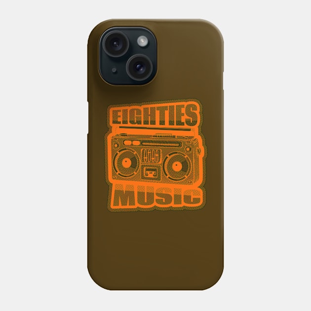 Eighties Music Phone Case by mailboxdisco