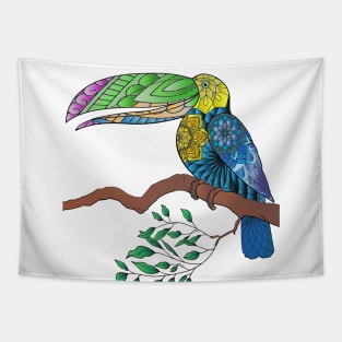 Grey Hornbill Tapestry