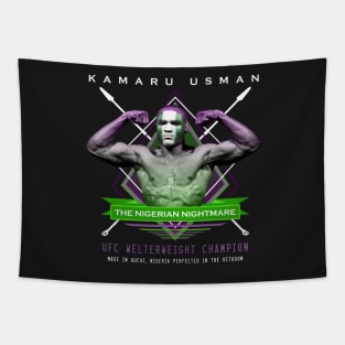 Kamaru Usman The Nigerian Nightmare Tapestry